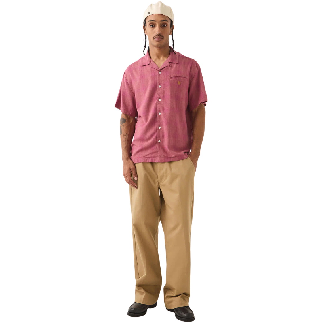 2026 Brixton Mens Trademark Chino 30099 - British Khaki